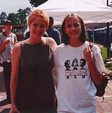 Leigh Nash of sixpence none the richer and myself